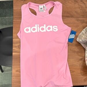 Adidas Women's Vibrant Pink Tank Top